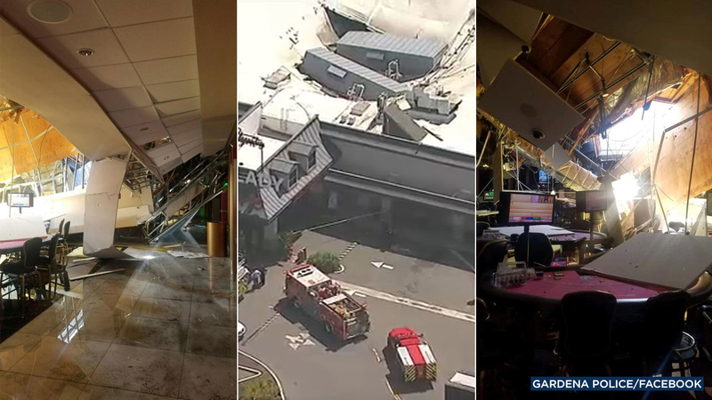 Casino roof collapse gardena ca news